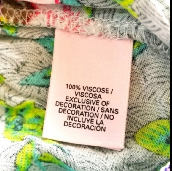 Victoria's Secret Vintage Swim Cover-up Ruffle Floral Patchwork Skirt Small NWT - Picture 7 of 12